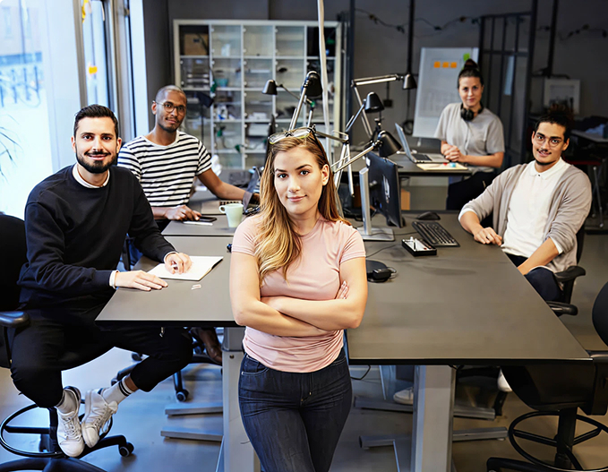 The BinaryBrix engineering team at work